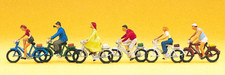 Preiser 10091 Cyclists (Pk6)