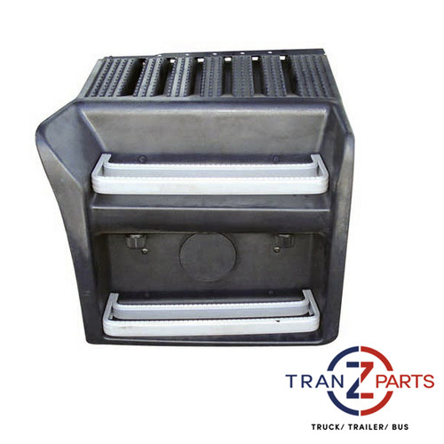 Battery cover step fits scania - battery,