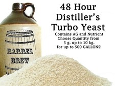 48 Hour Turbo Yeast w/ AG
