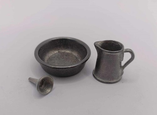 Wash bowl funnel jug set - wash,
