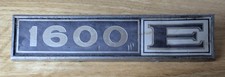 Original Ford 1600E classic body Badge.  (A) 
