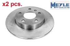 X2 PCS REAR BRAKE DISC SET