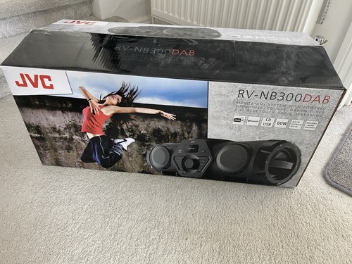 Jvc boombox 60w bluetooth - jvc,