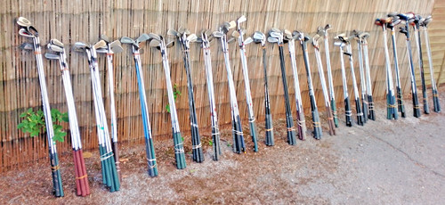 Job lot 150 golf clubs - job,
