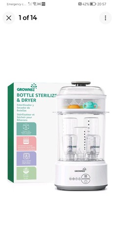 Grownsy electric baby bottle - baby,
