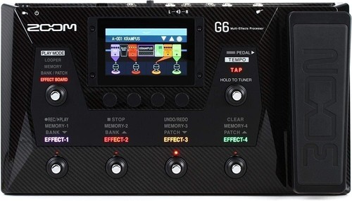 Zoom guitar multi effects - zoom, g6