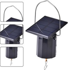 Solar powered wind - solar, spinner