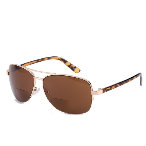 Bifocal reading glasses - glasses, metal