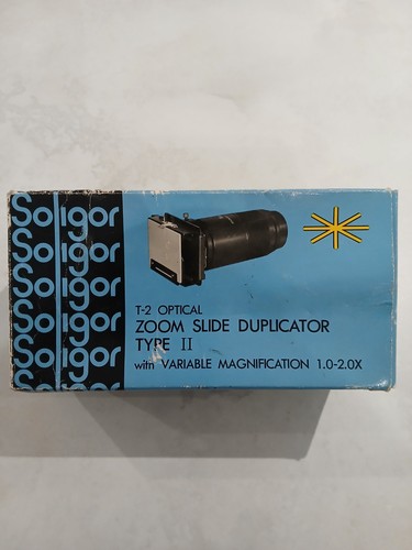 Soligor zoom slide duplicator - soligor,