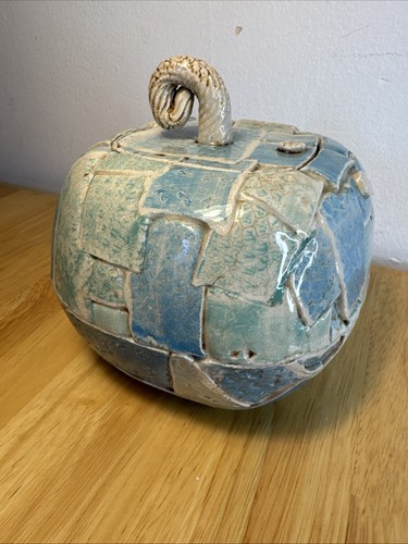 Studio pottery unique apple - pottery,