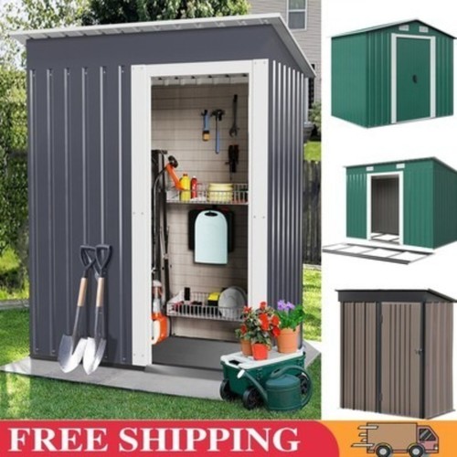 Metal garden shed - 3x5ft, 4x6ft