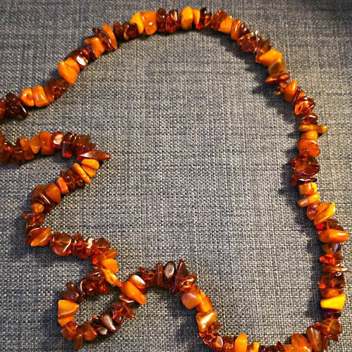 Vintage baltic amber statement - vintage,