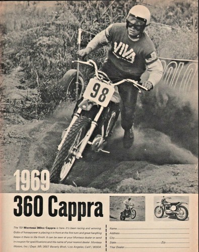 1969 montesa 360 cappra - montesa,