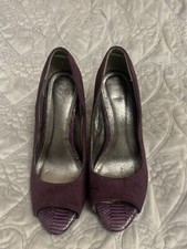 Purple Ladies Size 8eee Shoes