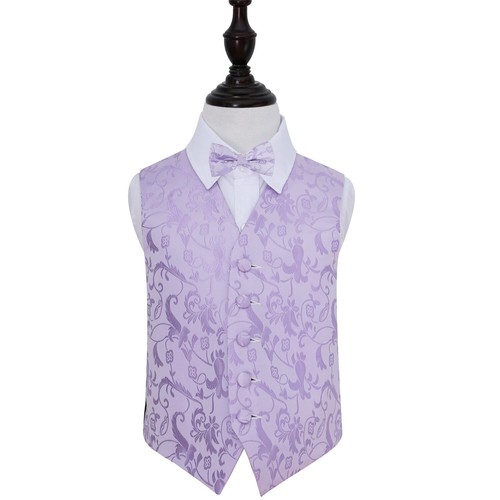 Lilac woven floral boys - lilac,