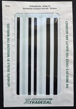 Xtradecal X040-72  1/72 Normandy Invasion Aircraft Stripes