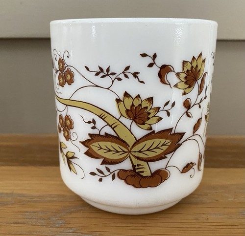 Vintage arcopal milk glass mug - vintage,