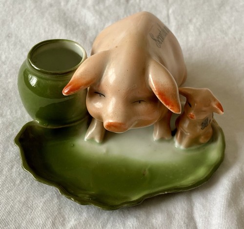 Antique german pig fairing - pig,