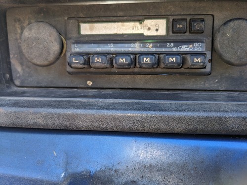 Ford cortina radio cassette - ford,