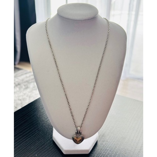 Silver gold heart - silver,