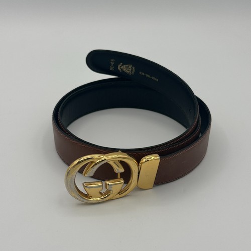 Gucci vintage monogram belt - gucci,