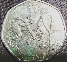 2011 50P HOCKEY Olympic Games ExtremelyRare Ref: R57 in caps or flip