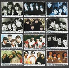 THE BEATLES STAMPS SET MNH POP MUSIC 2003 MNH UNM BENIN