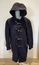 Gloverall Original Duffle Coat Navy Blue 44” Large Vintage Mod Mens Horn Toggles