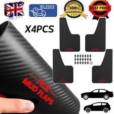 4x Front Rear Car Rally Carbon