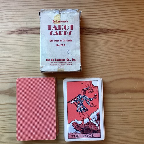 Laurence tarot cards red - tarot,