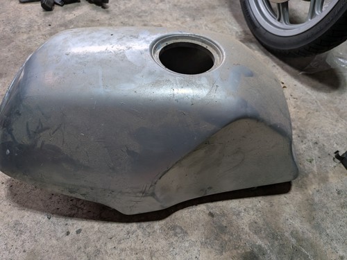 Bmw k100 fuel tank silver - k100,