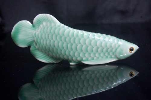 Porcelain arowana dragon - arowana,