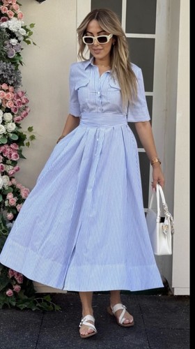 Zara collection long - collection, poplin