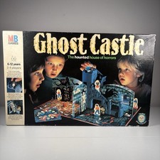 MB Games Ghost Castle Board Game 1985 Halloween Vintage Collectible Complete