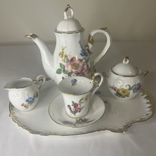 Vintage Floral Coffee Tea Set