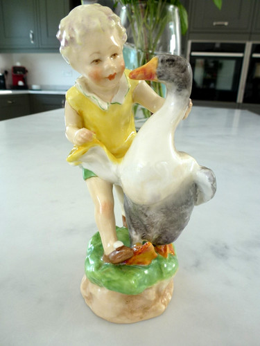 Royal worcester goosie - royal,