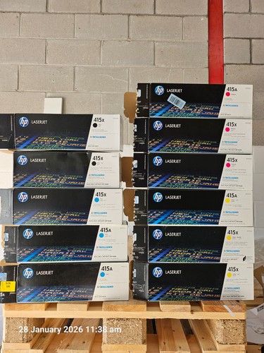 Joblot empty toner cartridges - toner,