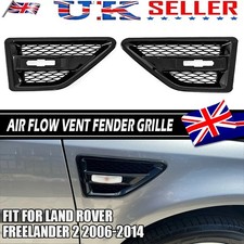 2X Black Side Wing Air Intake