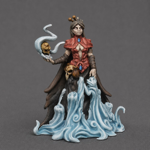 28mm female necromancer dark - 28mm,