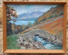Original painting - Ashness bridge in Cumbria