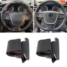 DIY Steering Wheel Leather Cover Trim For Peugeot 508 2011-2018 508 SW 2011-2018