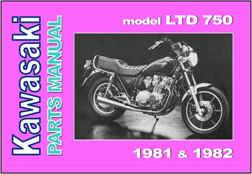Kawasaki parts manual kz750 - kawasaki,