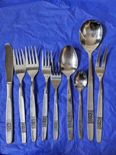 VINERS UNKNOWN RETRO 70s PATTERN stainless steel spare cutlery choice of items