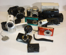Job Lot 9 x Cameras Untested