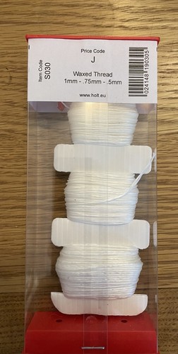 Holt s030 waxed thread - holt,