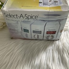 KitchenArt 27000 Select-A-Spice Adjust-A-Spoon Carousel White (Damaged Box)