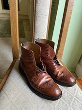 Crockett and Jones Men's Skye Brown Leather Boots