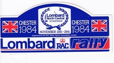 1984 LOMBARD RAC RALLY CHESTER