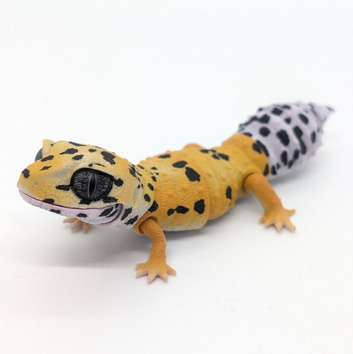 Bandai gashapon leopard - bandai, gecko