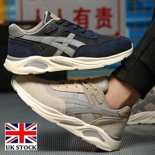 UK Mens Lightweight Safety Shoes Womens Hiking Boots Steel Toe Cap Work Trainers